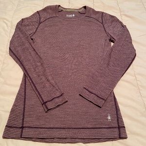 Smartwool (Burgundy stripe-Medium)